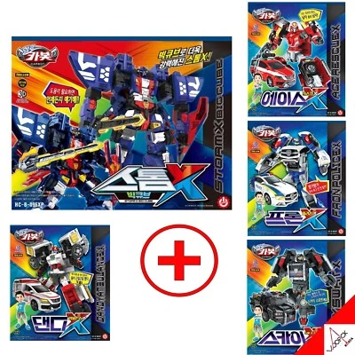 Hello Carbot NEW PENTA STORM X Big Cube 5-Robots Set Transformer Robot Car 2024 - Image 1 of 4