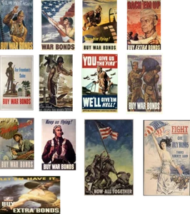 ho scale schöne, vintage "Kriegsanleihen kaufen" Decals - Bild 1 von 1