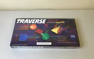 TRAVERSE Board Game NEW SEALED Vintage 1992 w/ Wooden Pieces, Made in USA - Picture 1 of 8