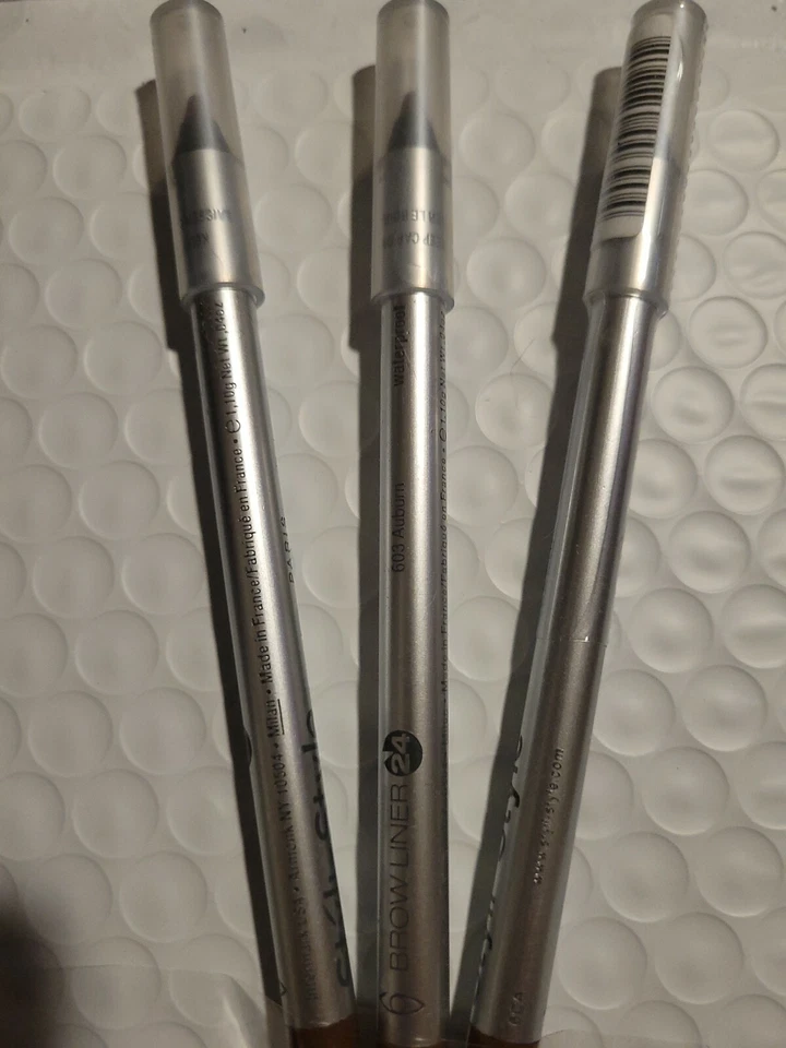 Styli-Style Brow Liner 24, 603 Auburn Waterproof Lot of 3 - Image 1 of 4