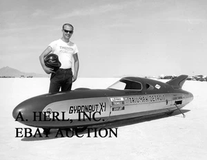 Gyronaut X-1 World Record Breaker Bonneville 1965 Triumph World Record Breaker - Foto 1 di 1