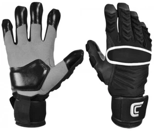 Cutters The Reinforcer Gloves, Football Handschuhe, schwarz, OL, DL, Gr. M - Bild 1 von 4