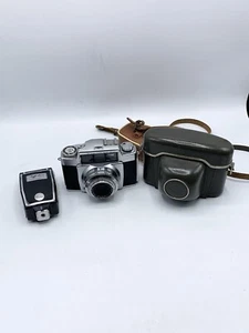 VINTAGE AGFA SILETTE SLE COLOR  SOLINAR CAMERA 1:2.8/50 0y5988 With CASE - Picture 1 of 6