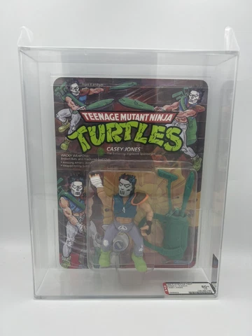 TMNT Casey Jones 1989 New Sealed AFA 80+ Cover