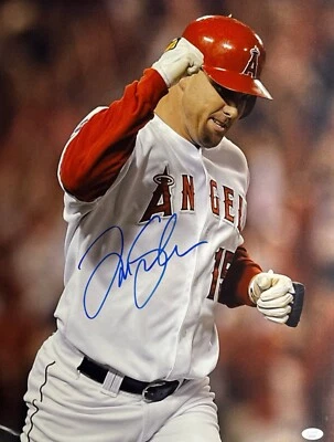 Tim Salmon Signed 16x20 Photo Angels 2002 World Series JSA AR03560 - Image 1 of 2