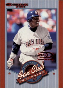 2001 Donruss #218 Tony Gwynn FC - NM-MT