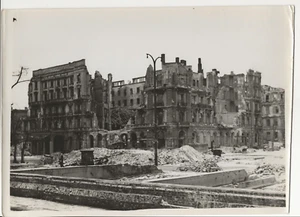 Foto original Atelier Badekow del edificio del hotel Kaiserhot Segunda Guerra Mundial Berlín - Imagen 1 de 2