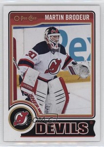 2014-15 O-Pee-Chee Martin Brodeur #1 HOF