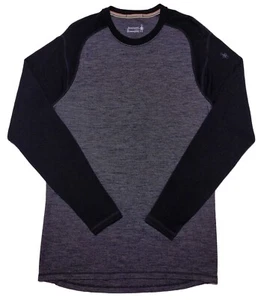 SMARTWOOL Men's Merino 250 Pattern Crew Long Sleeve Base Layer Shirt SW0NP601 XL - Picture 1 of 9