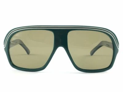 GAFAS DE SOL VINTAGE POLAROID 8680 VERDE AVIADOR AÑOS 80 HECHAS EN FRANCIA Foto 1 de 4