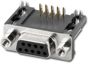 D-Sub Solder 09Pin Female Right-Angle - Picture 1 of 1
