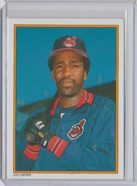 1987 Topps 1987 All-Star Set Collector's Edition Joe Carter Cleveland Indians - Image 1 of 1
