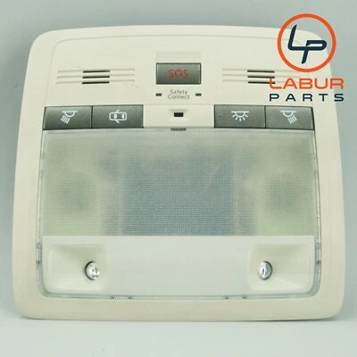 10-15 Lexus IS250 IS350 Convertible Roof Overhead Dome Light Lamp Beige A867 - Image 1 of 4