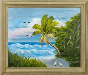 Al Black Florida Highwaymen Artist Oil on Masonite Stunning Details - Picture 1 of 4