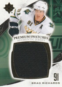 2010-11 Ultimate Collection Premium Swatches #PBR Brad Richards/35