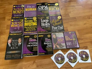Custom Assortment of Robert Kiyosaki Advisors 11 Books and 5 DVD’s - Picture 1 of 6