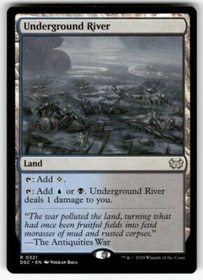 MTG - Underground River - Duskmourn: House of Horror Commander Foto 1 de 2