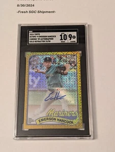 24 Topps Series 2 Topps Chrome Mojo Gold Refractor #2T89C-9 Hancock /50 - Picture 1 of 2
