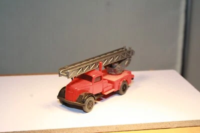 Opel Blitz Fire Brigade Turntable Ladder Truck 1:87/HO WIKING 8620122 - Image 1 of 4