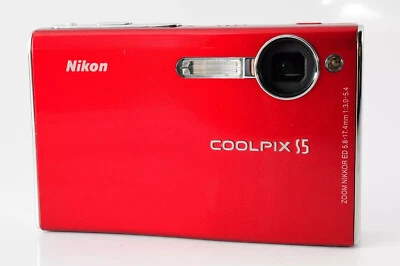 Nikon COOLPIX S5 6.0MP 3x Optical Zoom CCD Vintage Digital Camera - 100% Working - Image 1 of 4