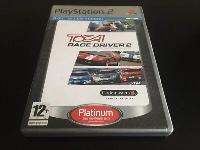 TOCA RACE DRIVER 2 SONY PLAYSTATION 2!PS2 EDITION PLATINUM FR PAL COMPLET - Photo 1/3