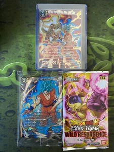 Dragonball Super Card Game SSB Goku VS Golden Frieza Clash (SPR) BT21-111 NM/M - Picture 1 of 2