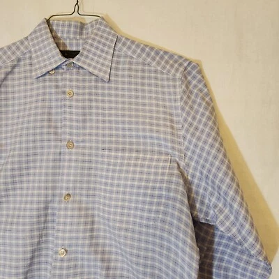 Zegna mens dress shirt 18/30 Small Made In Italy - Image 1 of 4