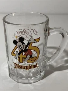 Disneyland 45th Anniversary Mini Becher Schnapsglas 3" Vintage Y2K 2000 - Bild 1 von 3