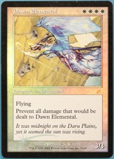 Dawn Elemental FOIL Scourge NM White Rare MAGIC MTG CARD (ID# 224997) ABUGames