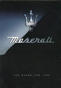 Maserati Quattroporte Evoluzione & 3200GT folleto de ventas texto en inglés 1999 - Imagen 1 de 1