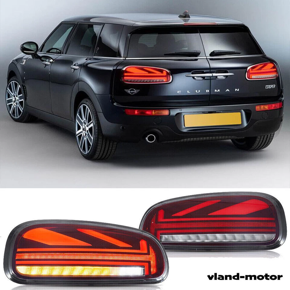 Par de luces traseras LED rojas para BMW Mini Cooper Clubman F54 2015-2023 con secuencial Foto 1 de 4