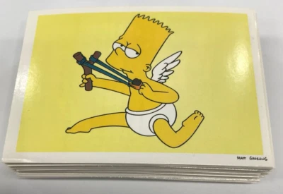 1999 PANINI THE SIMPSONS SPRINGFIELD COLLECTABLE STICKERS COLLECTION 120 OF 150 - Image 1 of 3
