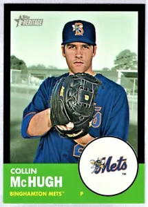COLLIN MCHUGH - 2012 TOPPS HERITAGE MINORS BLACK BORDER RC /96 - Picture 1 of 2