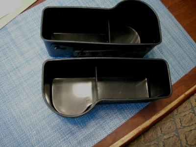 Lote (2) Organizador de Assento Traseiro Lucky Star 8" AUTO Plástico Encosto de Cabeça *NOVO - Imagem 1 de 4