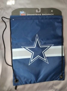 NWT - NFL -Dallas Cowboys - Drawstring Back Pack - Picture 1 of 3