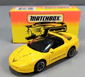 Vintage 1997 Matchbox #20 '97 Pontiac Firebird MIB - Picture 1 of 5