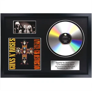 Guns N' Roses - Appetite For Destruction / Erinnerungsstücke / Souvenir im schwarzen Rahmen - Bild 1 von 7