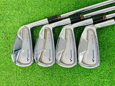 Bridgestone TourStage X-Blade CB Iron Set 4-9+PW RH Ns Pro Steel Shaft EL150 - Image 1 of 4