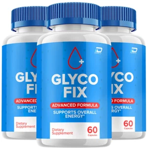 Glyco Fix Blood Support to Maintain Blood Levels, Glycofix 3-Pack - Picture 1 of 4