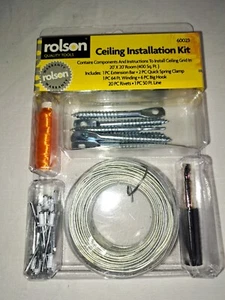 10x ROLSON QUALITY TOOLS 60023 CEILING INSTALLATION KITS - Picture 1 of 3