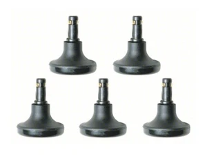 BEVCO Replacement Glides: 2 in Overall Dia, 5 Glides, Furniture - Picture 1 of 1
