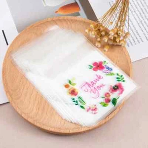 🌸Self-Adhesive Thank You Bags | Clear Packaging for Jewelry, Gifts & Parties!🎁 - Picture 1 of 3