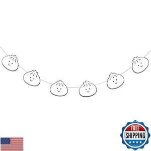 ZAIBIANHAO Little Dumplings Banner - Dumpling Themed Birthday Decor,Bunting G - Picture 1 of 5