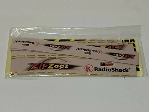 Zip Zaps Barrier Wall and Track Stickers New Unused. Radio Shack - Picture 1 of 2