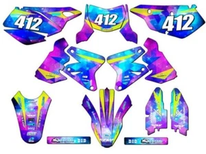 2005-2023 DRZ 400 SM SPACE KADET Galaxy Senge Graphics Kit Compatible with Su - Picture 1 of 10