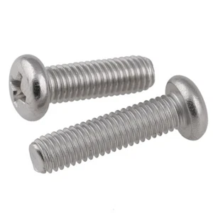 Tornillo de máquina de cabeza redonda Phillips M1 M1.4 M1.6 M2 - Acero inoxidable 304 - Imagen 1 de 4