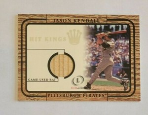 2001 Fleer Legacy Hit Kings Jason Kendall Pittsburgh Pirates - Bat