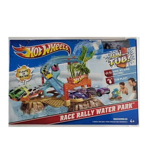 Hotwheels Race Rally Wasserpark Spaß in der Wanne Spielset mit 1 Auto 2011 Mattel - Bild 1 von 7