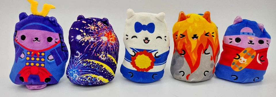 Cats VS Pickles *Gold Wave 1* ~CHOOSE YOUR BEAN~ collectable silly soft 4" plush - image 1 of 1