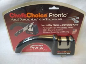 Chef's Choice 464 Pronto Diamond Hone, 2 Stufen Manueller Schärfer Neu aus altem Lagerbestand - Bild 1 von 4